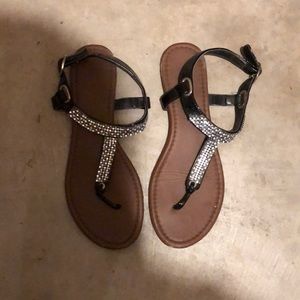 Embellished sandals
